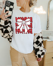 Load image into Gallery viewer, Glitter Names Baseball Bow Stacked TRANSFER CAP FEB
