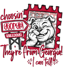 Load image into Gallery viewer, Choosin They’re From Mascot DROPDOWN  TRANSFER HAYLIN MAY 26
