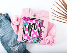 Load image into Gallery viewer, Floral Bloom Mascot Dropdown TRANSFER CAP MAR
