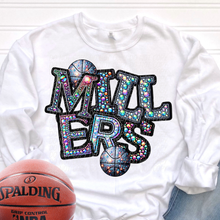 Load image into Gallery viewer, Rhinestone Basketball Mascots DROPDOWN TRANSFER CSD
