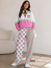 Load image into Gallery viewer, Sassy On The Go Split Wide Leg Lounge Pants
