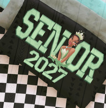 Load image into Gallery viewer, Senior 2027 Faux Embroidery Character DROPDOWN TRANSFER KAI JULY 26
