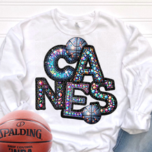 Load image into Gallery viewer, Rhinestone Basketball Mascots DROPDOWN TRANSFER CSD
