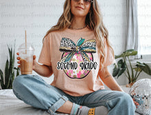 Load image into Gallery viewer, Leopard Bow Gold Pink Splatter Apple B2S Grades DROPDOWN TRANSFER
