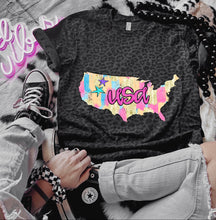 Load image into Gallery viewer, Preppy Bright Brushstroke States (all 50 states available) TRANSFER CAP APR
