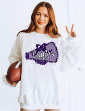 Load image into Gallery viewer, Seersucker Megaphone And Bow Customized DROPDOWN DTF TRANSFER BIA
