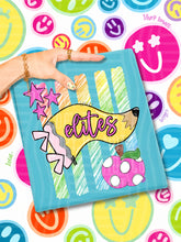Load image into Gallery viewer, Pencil Flag Striped Mascots DROPDOWN TRANSFER CAP JUNE 26
