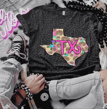 Load image into Gallery viewer, Preppy Bright Leopard States (all 50 states available) TRANSFER CAP APR
