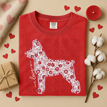 Load image into Gallery viewer, Valentine Red Floral Dog Breed Option DROPDOWN TRANSFER SWD DEC 25
