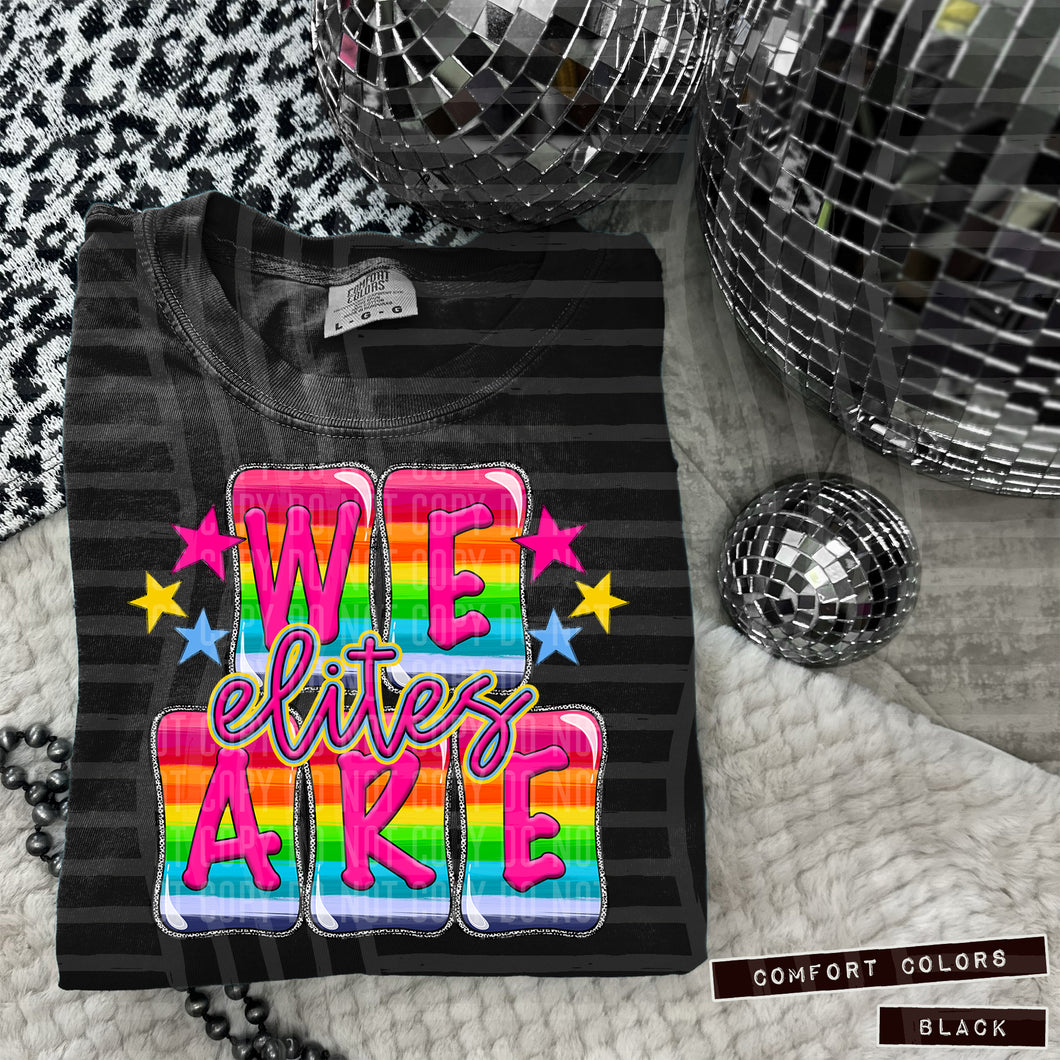 We Are Rainbow Stripes Mascot Dropdown TRANSFER CAP MAY