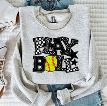 Load image into Gallery viewer, So Sporty Play Ball Softball DROPDOWN TRANSFER BIA
