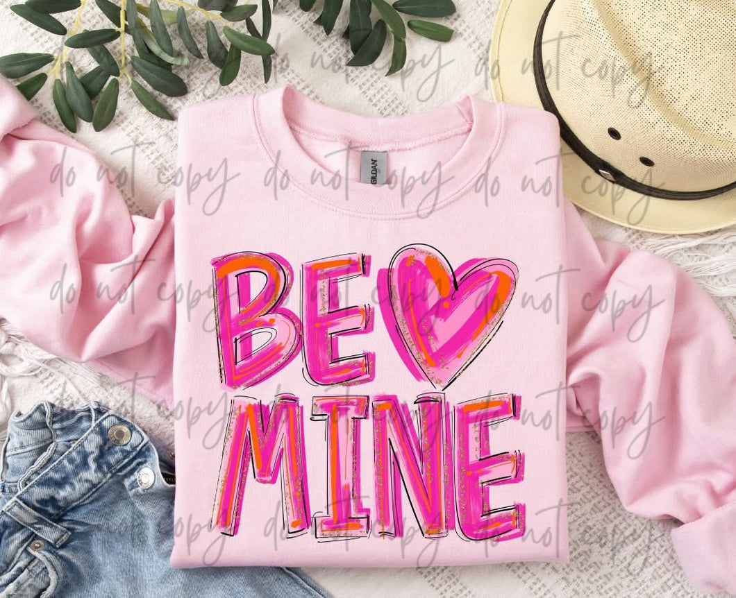 Be Mine Pink Cheery TRANSFER BIA
