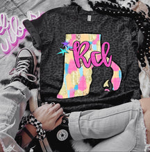 Load image into Gallery viewer, Preppy Bright Brushstroke States (all 50 states available) TRANSFER CAP APR
