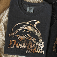 Load image into Gallery viewer, Camo Mascot Mom Dropdown TRANSFER THREAD SEPT 25
