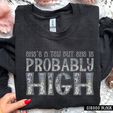 Load image into Gallery viewer, She’s A Ten But Faux Embroidery Titles DROPDOWN TRANSFER HMWK DEC
