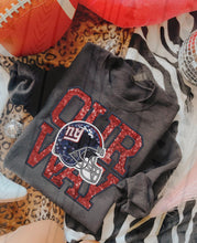 Load image into Gallery viewer, Football Mascot Faux Sequin Helmet DROPDOWN TRANSFER KAI JAN 26
