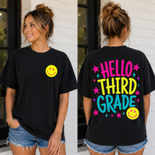 Load image into Gallery viewer, Hello Pink Yellow Smile Grades WITH POCKET DROPDOWN TRANSFER PARJO JULY 26
