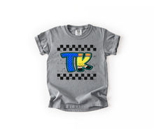 Load image into Gallery viewer, Checker Blue Pencil Plaid School Grades DROPDOWN TRANSFER
