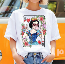 Load image into Gallery viewer, Princess Queen Of Hearts DROPDOWN  TRANSFER ET JAN 26
