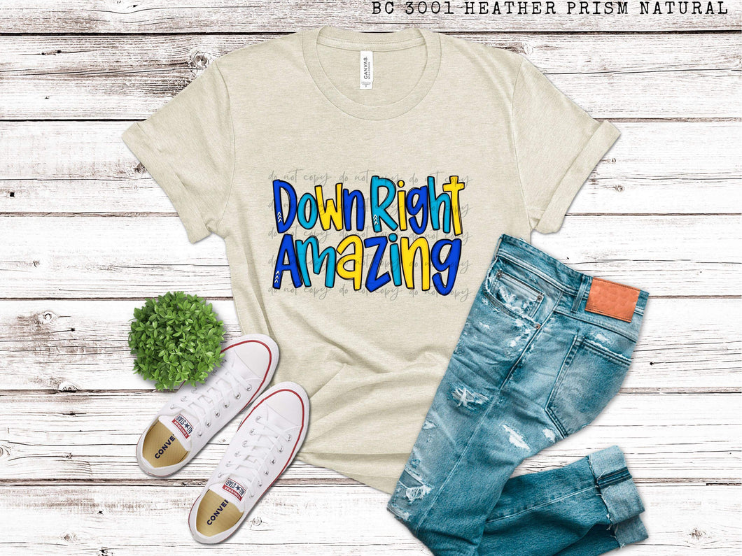 Down Right Amazing Doodle Letters TRANSFER