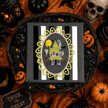 Load image into Gallery viewer, Haunted House Stripes Coquette TRANSFER TCC AUG 26
