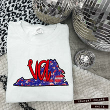 Load image into Gallery viewer, RWB Glitter States (all 50 states available) TRANSFER CAP APR
