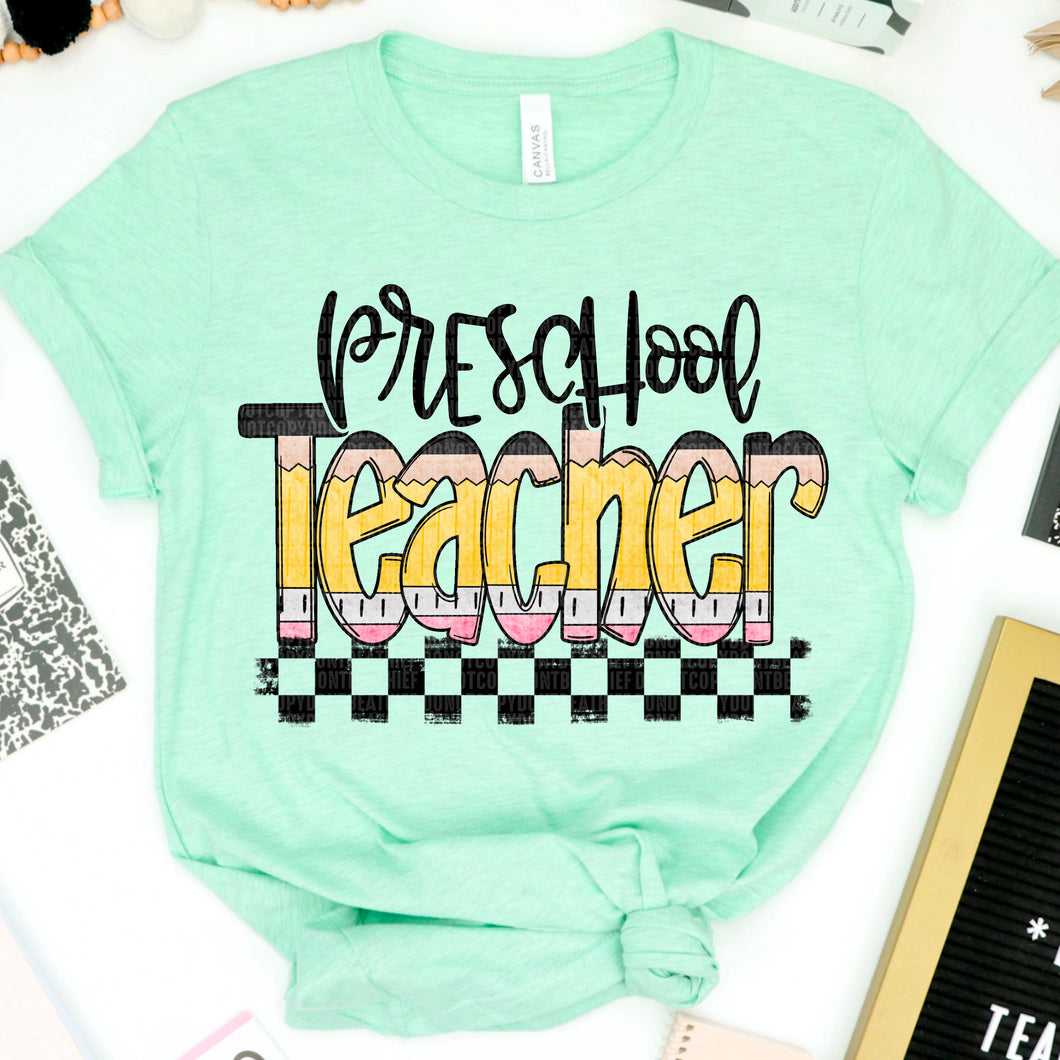 Preschool Teacher Pencil SDD TRANSFER