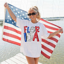 Load image into Gallery viewer, RWB Messy States (all 50 states available) TRANSFER CAP JUNE 26
