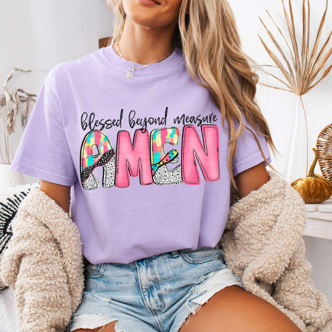 Blessed Beyond Measure Amen TRANSFER