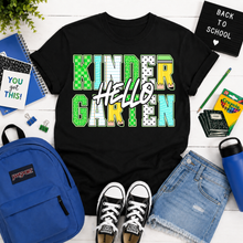 Load image into Gallery viewer, Hello Grade Green Checker Pencil DROPDOWN TRANSFER PARJO JULY 26
