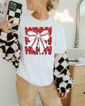 Load image into Gallery viewer, Glitter Names Baseball Bow Stacked TRANSFER CAP FEB
