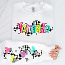 Load image into Gallery viewer, Bright Checkered Mascot With Sleeve Option DTF TRANSFER CSD

