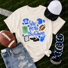 Load image into Gallery viewer, Here For The Touchdowns Collage COLOR DROP-DOWN TRANSFER TCC JULY DROP 26
