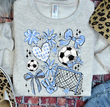 Load image into Gallery viewer, Play Ball Soccer Collage DROPDOWN TRANSFER BIA
