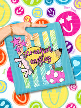Load image into Gallery viewer, Pencil Flag Striped Mascots DROPDOWN TRANSFER CAP JUNE 26
