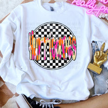 Load image into Gallery viewer, Preppy Checkered Mascot Dropdown TRANSFER SWD TEMP
