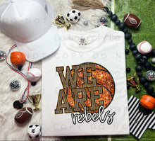 Load image into Gallery viewer, We Are Faux Embroidery Glitter Basketball Mascot TRANSFER CAP JAN
