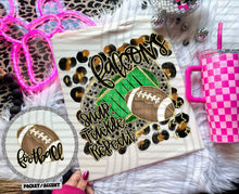 Load image into Gallery viewer, Snap Tackle Repeat Football Leopard Field Mascots Dropdown TRANSFER CAP JUNE 25
