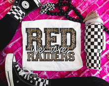 Load image into Gallery viewer, We Are Faux Embroidery Leopard Mascot DROPDOWN TRANSFER CAP
