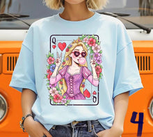 Load image into Gallery viewer, Princess Queen Of Hearts DROPDOWN  TRANSFER ET JAN 26
