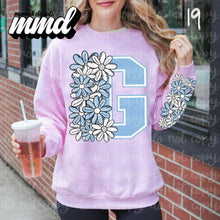 Load image into Gallery viewer, Floral Skulls And Letters Sports Team With Sleeve TRANSFER MMD
