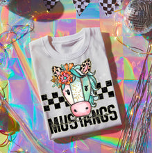 Load image into Gallery viewer, Pink Teal Gold Glitter Checker Mascots Dropdown TRANSFER CST JUNE
