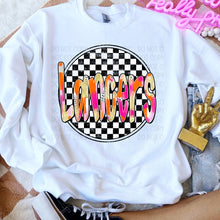 Load image into Gallery viewer, Preppy Checkered Mascot Dropdown TRANSFER SWD TEMP
