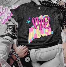 Load image into Gallery viewer, Preppy Bright Brushstroke States (all 50 states available) TRANSFER CAP APR
