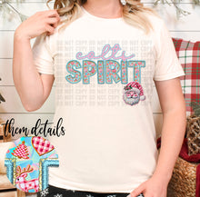 Load image into Gallery viewer, Reindeer Pink Teal Faux Embroidery Mascot Spirit DROPDOWN TRANSFER
