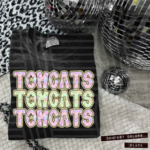 Load image into Gallery viewer, Iridescent Leopard Stacked Mascot Dropdown TRANSFER CAP MAY
