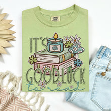 Load image into Gallery viewer, It’s Good Luck To Read Faux Embroidery TRANSFER DWS JAN 26
