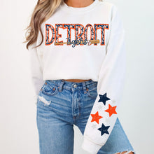 Load image into Gallery viewer, Baseball Teams Faux Embroidery Stars With SLEEVE OPTION TRANSFER VIRGO FEB
