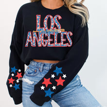 Load image into Gallery viewer, Baseball Teams Faux Embroidery Stars With SLEEVE OPTION TRANSFER VIRGO FEB
