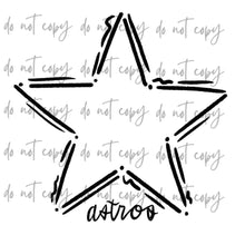 Load image into Gallery viewer, Doodle Single Color Mascots Dropdown TRANSFER
